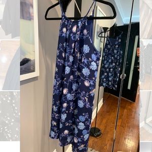 Halter top paisley summer dress